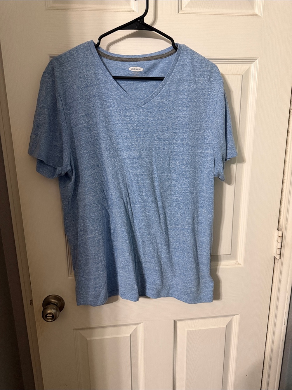 Old Navy Light Blue V-Neck Tee